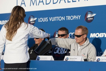 19 05 2010 - La Maddalena (ITA, Sardinia) Louis Vuitton Trophy - BMW ORACLE Racing -  - Opening Ceremony - Draw