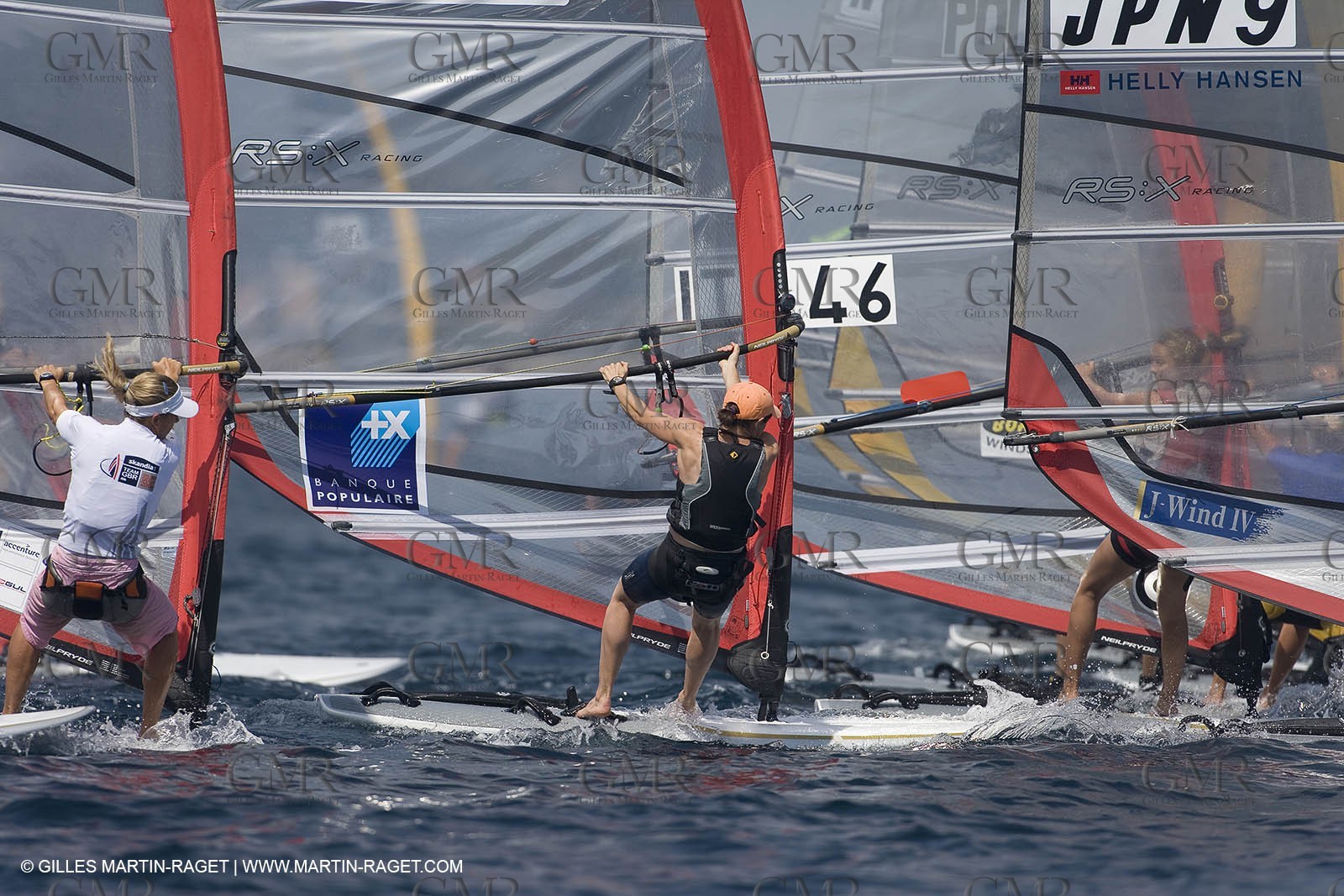 25 04 2007 - 2007 Semaine Olympique Française - Hyères (South of France) - Day 4 - Team France - RS:X - Merret Faustine