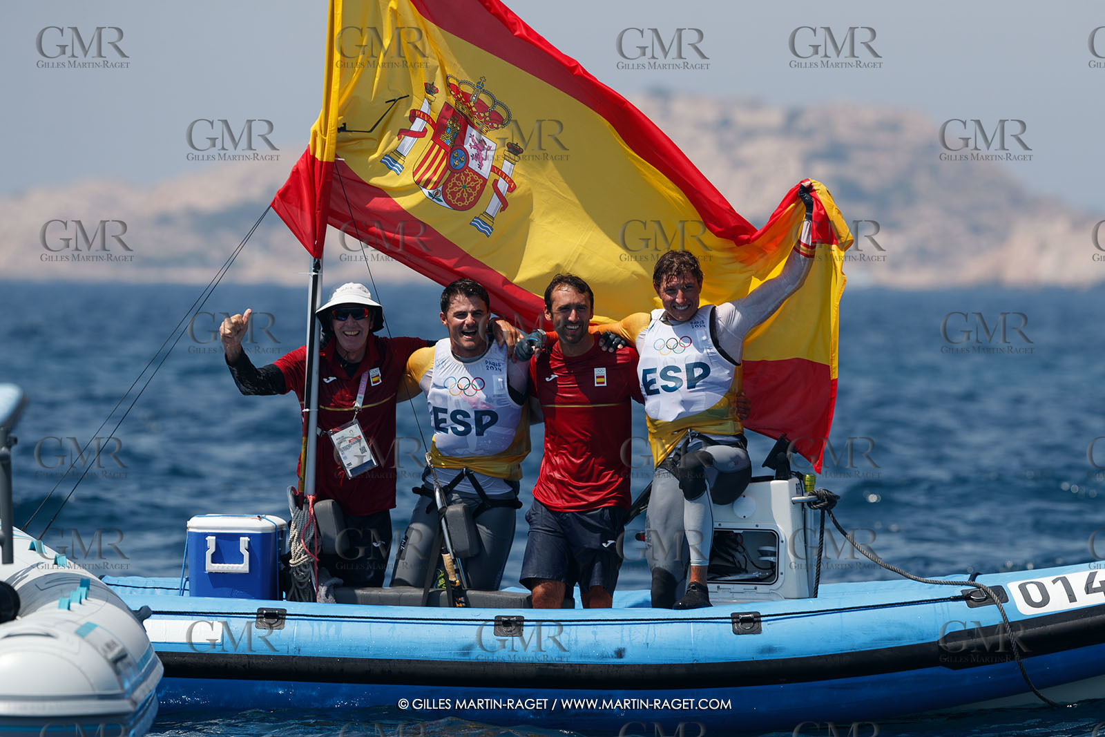 02 08 2024, Marseille (FRA), Paris 2024 Olympic Games, Sailing, Race Day 5,