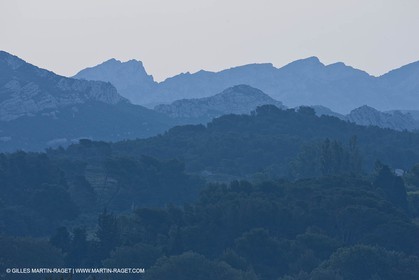 June 24th 2008 - Mouriès (FRA,13) - Alpilles hills landscapes - Le Destet area