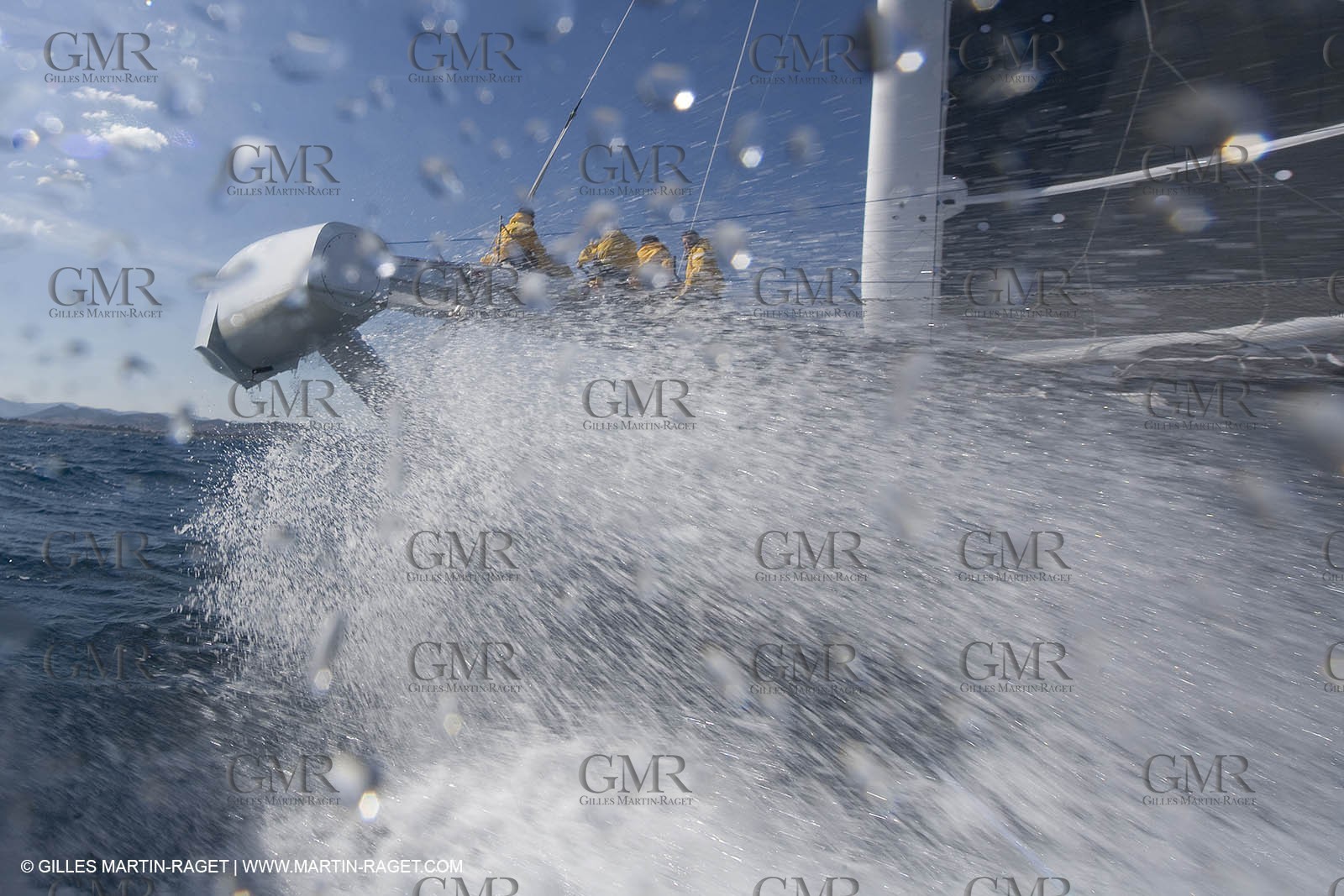 14 06 2008 - Toulon-Hyères (FRA,83) - 50 knots record attempt trials by l'Hydroptère