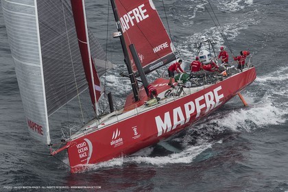 11 10 2014, Alicante (ESP), Volvo Ocean Race 2014-15, Team Alvimedica
