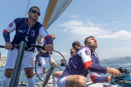 07 06 2021, Marseille (FRA,13), SSL Team France, Entraînement à bord de Tonerre de Glenn
