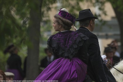 01 05 2015, Arles (FRA,13), Fête des gardians, Mandy Graillon, Reine d'Arles