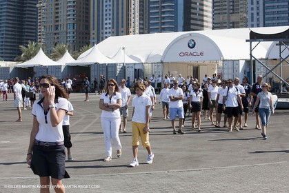 21 11 2010 - Dubai (UAE) - Dubai Louis Vuitton Trophy -  Round 2 - BMW ORACLE Racingg Vs Emirates Team New Zealand