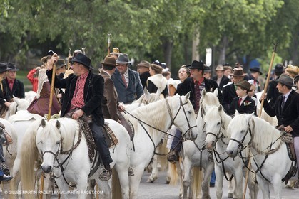 Arlésiennes en costume - Fête des Gardians - Arles