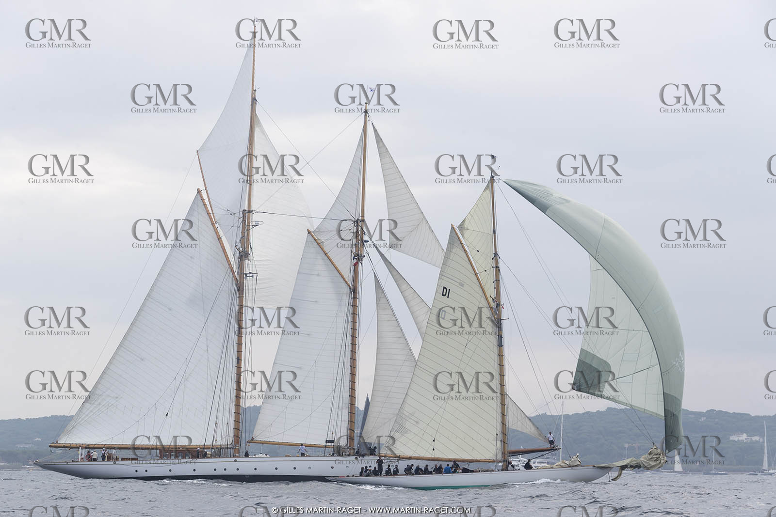 01 10 2017, Saint-Tropez (FRA,83), Les Voiles de Saint-Tropez 2017, Entrainements libres et arrivée de la Coupe du Yacht Club de France