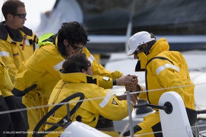 14 06 2008 - Toulon-Hyères (FRA,83) - Campagne d'essais de l'Hydroptère en vue de la tentative de record à plus de 50 nds