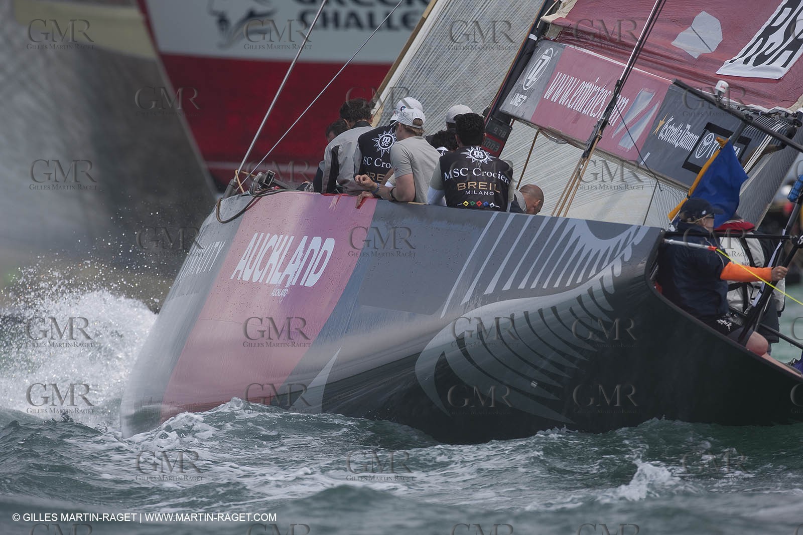 31 01 2009 - Auckland (NZL) -  Louis Vuitton Pacific Series -  Racing Day 2