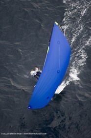 26 04 2007 - 2007 Semaine Olympique Française - Hyères (South of France) - Day 5 - Team France - 49er - LAGRAVIERE-CHRISTIDIS