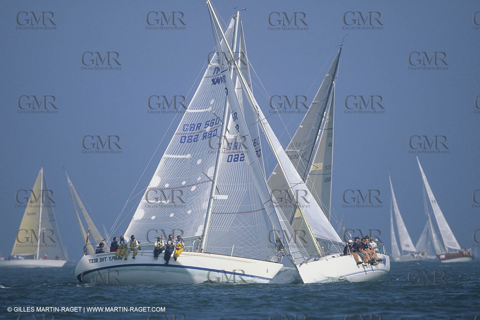 Sailing, Yacht Racing, Admiral's Cup, Cowes Week, Cowes (UK, IOW)