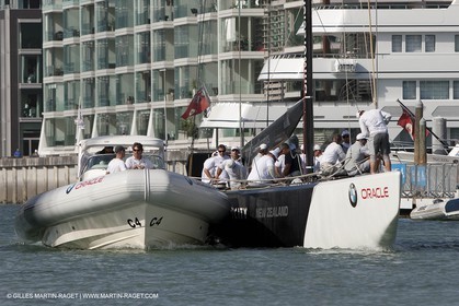 03 02 2009 - Auckland (NZL) -  Louis Vuitton Pacific Series -  Racing Day 4 - Round Robin 1