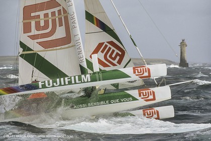 Yacht Racing, Multihull, ORMA 60, Loick Peyron, Fujicolor