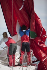 01 06 2010 - Port Camargue (FRA,30) - Class 40 Vecteur Plus, entraînements