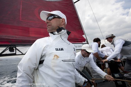 19 05 2010 - La Maddalena (ITA, Sardinia) Louis Vuitton Trophy - BMW ORACLE Racing - Training