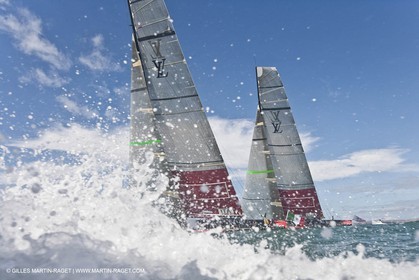 12 02 2009 - Auckland (NZL) -  Louis Vuitton Pacific Series -  Racing Day 12 - Challenger final
