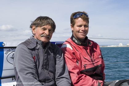 27 03 08- La Grande Motte- (FRA,34) Transat AG2R 2008- Jean-Paul Mouren- Laurent Pellecuer