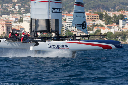 08 09 2016, Toulon (FRA, 83), Louis Vuitton America's Cup Series Toulon, open training