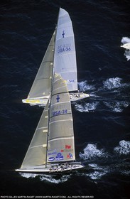 America's cup - San Diego 1995 - Defender series, Young America Vs Stars and Stripes