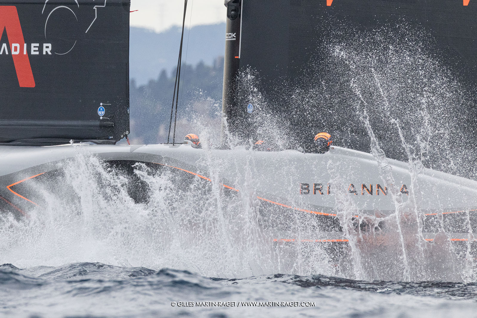 18 10 2024, Barcelona (ESP), Louis Vuitton 37th America's Cup, Final Match, Race Day 5, Race 8