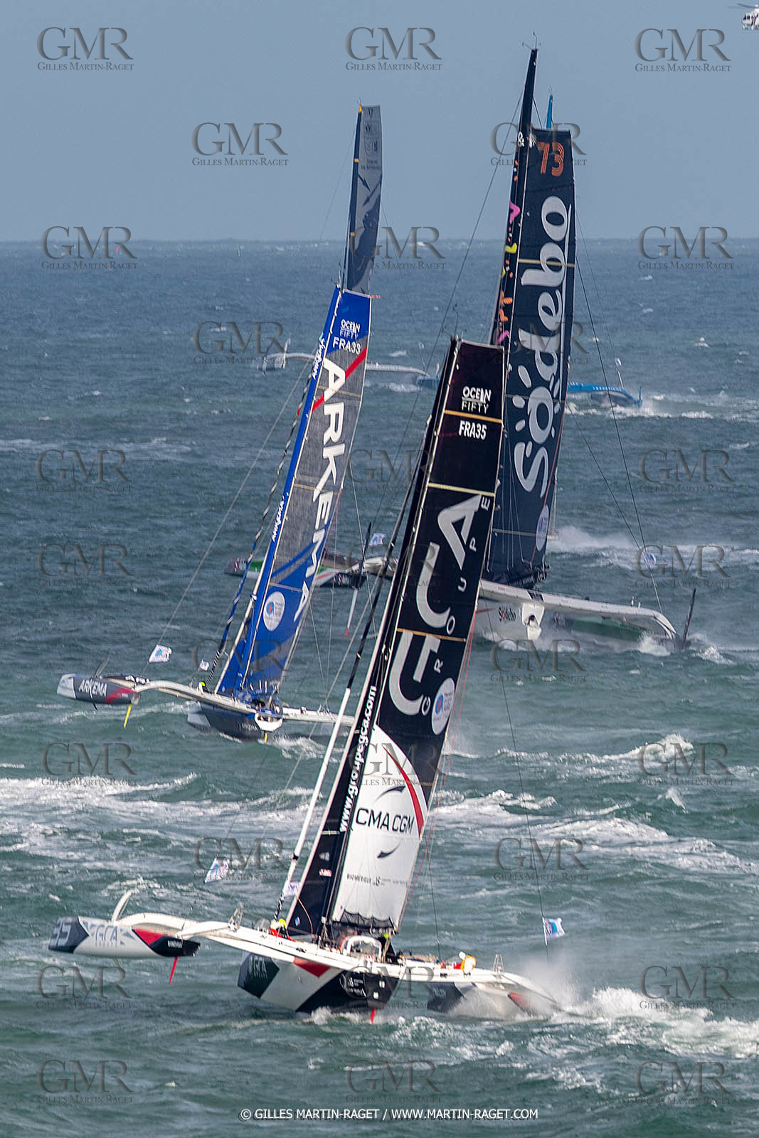 07 11 2021, Le Havre (FRA), Départ Transat Jacques Vabre 2021
