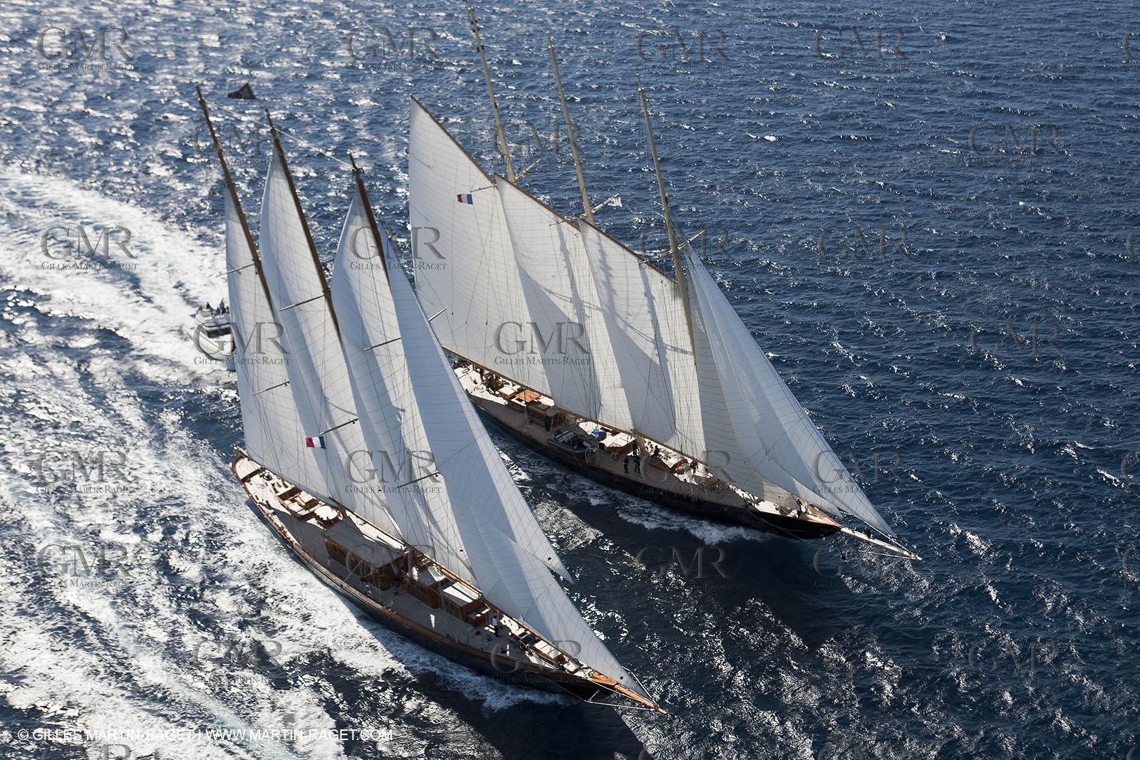 27 09 2010 - Saint Tropez (FRA,83) - Voiles de Saint Tropez - Creole vs Atlantic