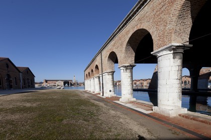 20 02 2012 - Venezia (ITA) - 34th America'sCup - Venezia 2012 America's Cup World Series - The Arsenale where the AC45 moorings, public village, media center and Club 45 will be located