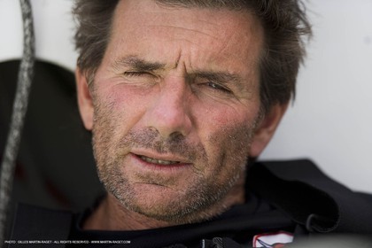 20 09 2007 - Marseille (FRA, 13) - Monos IMOCA - GROUPE BEL (Kito de Pavant) - Premières navigations - A bord avec Kito de Pavant et Sébastien Col