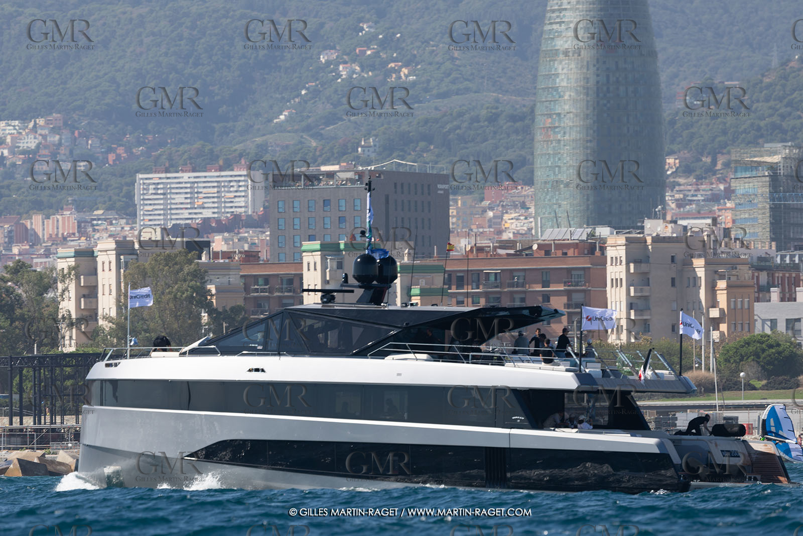 26 09 2024, Barcelona (ESP), 37th America's Cup, Louis Vuitton Cup Final, Race Day 1