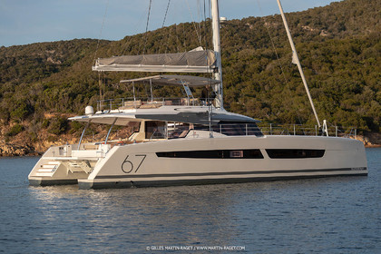 30 08 2018, Porto Vecchio (FRA, South Corsica) Chantier Fountaine-Pajot, Alegria 67