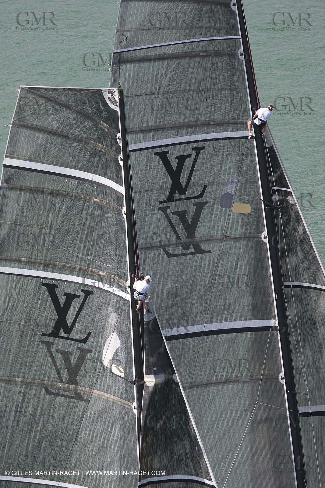 29 01 2009 - Auckland (NZL) -  Louis Vuitton Pacific Series - BMW ORACLE Racing - Training