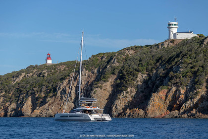 30 08 2018, Porto Vecchio (FRA, South Corsica) Chantier Fountaine-Pajot, Alegria 67