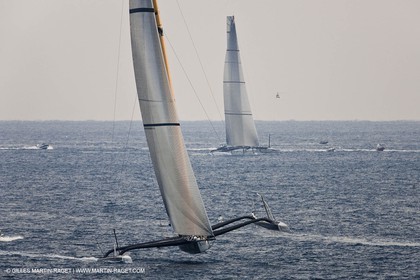 11 02 2010 - Valencia (ESP) - 33rd America's Cup - BMW ORACLE Racing - Day off 2