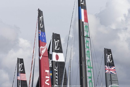 30 08 2015, Göthenburg, (SWE), 35th America's Cup, Louis Vuitton America's Cup World Series Göthenburg 2015, Race Day 2