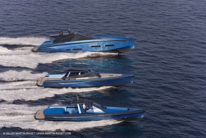 14 10 2008 - Cannes (FRA, 06) - Super yachts - motoryachts - Wally yachts - Wallypower 64 - Wallypower 48 - Wally tender