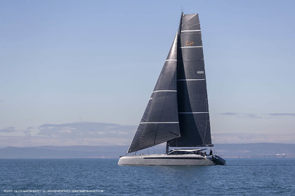 05 02 2019, La Grande Motte (FRA,34), Gunboat 68 sail testing  2