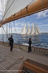 30 09 2010 - SainTropez (FRA,13) - Voiles de Saint Tropez 2010 - onboard Atlantic