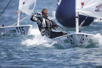 10-05-07 - ISAF SAILING WORLD CHAMPIONSHIPS - CASCAIS 2007 - DAY 7 - Laser - FRANCE - Pruvot Félix