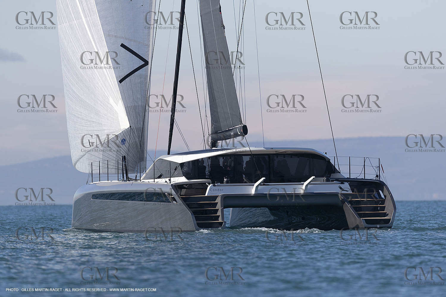05 02 2019, La Grande Motte (FRA,34), Gunboat 68 sail testing  2
