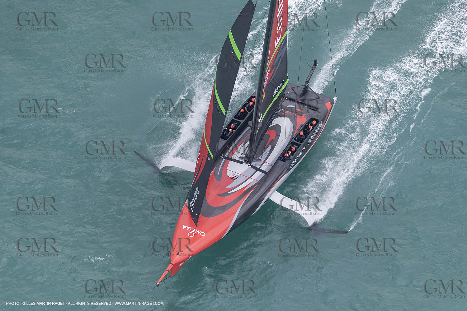 10 12 2020 - Auckland (NZL) - 36th America's Cup - Practice Sessions - Day 2 - Emirates Team New Zealand