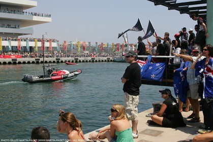 29 06 2007-Valencia (Spain)- 32nd America's Cup - Final Match - Day 5 - Alinghi vs Emirates Team New Zealand