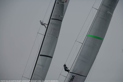 06 06 2007-Valencia (Spain)- 32nd America's Cup - Louis Vuitton Cup Final - Day 4