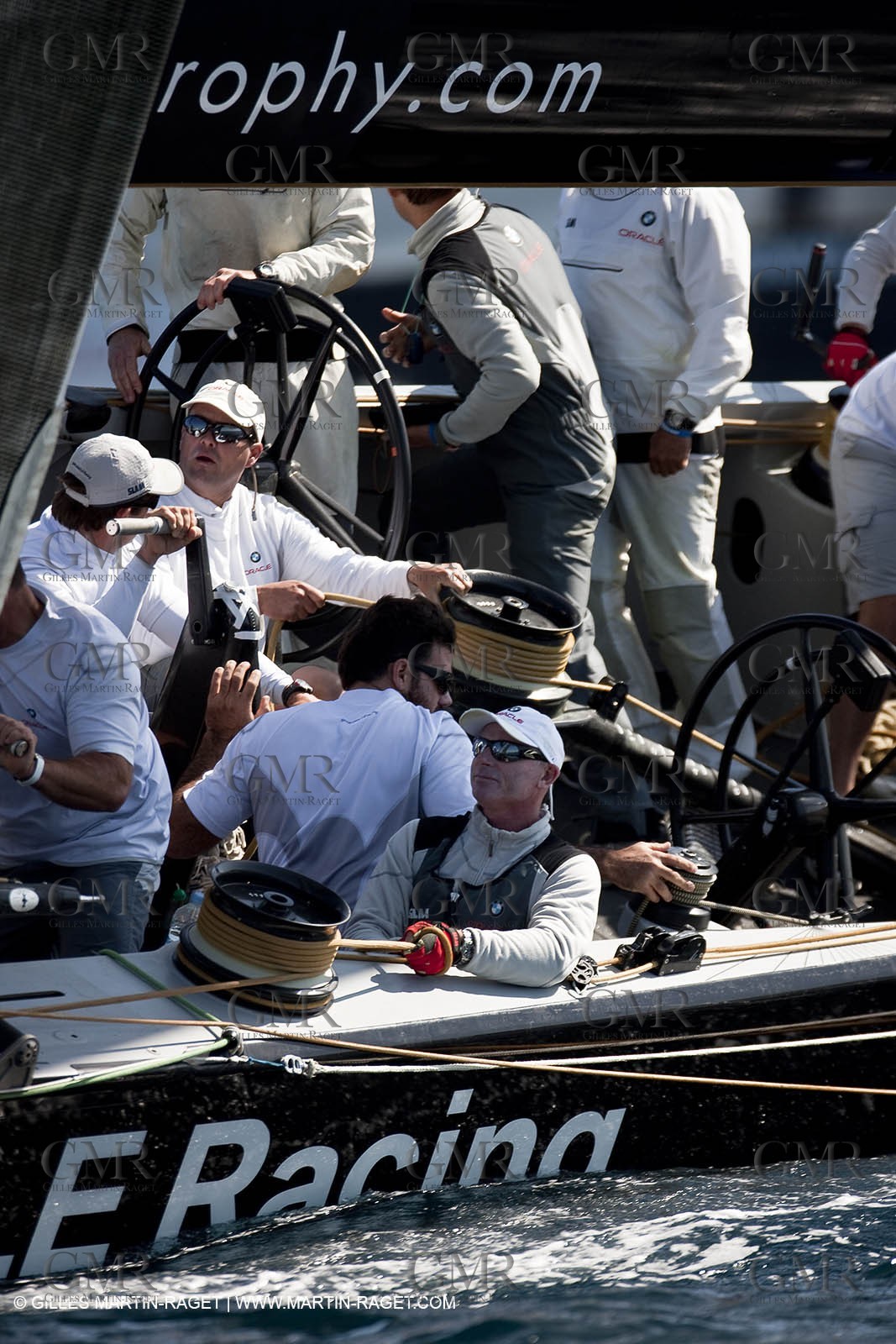 18 05 2010 - La Maddalena (ITA, Sardinia) Louis Vuitton Trophy - BMW ORACLE Racing - Training