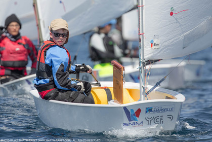 14 04 2016, Marseille (FRA,13), SNIM Dériveurs, Coupe Internationale de Printemps Optimist, Day 4
