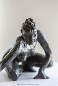 12 07 2020, St Rémy de Provence (FRA, 13) Oeuvre Germaine Richier, Le Crapaud, 1940, Epreuve d'exposition