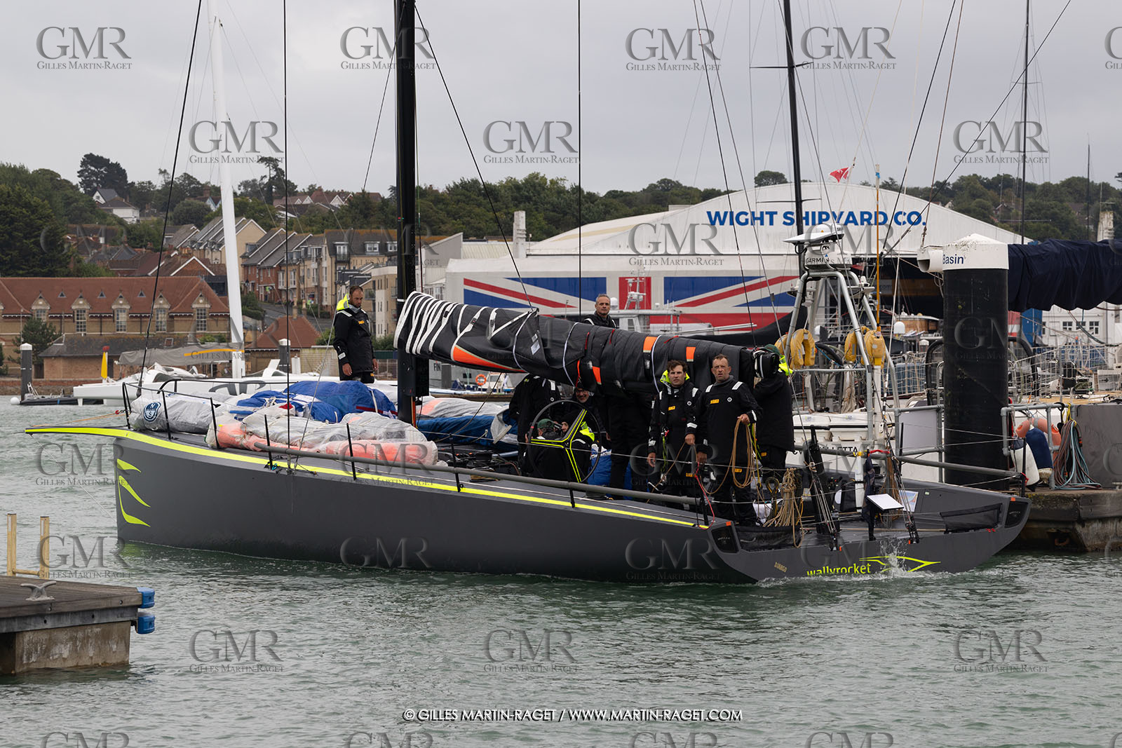 21 07 2025, Cowes (UK, IOW), Admiral's Cup 2025, Arrival Channel Race