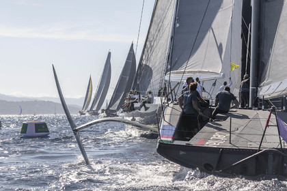 02 10 2022, Saint-Tropez (FRA,83), Voiles de Saint-Tropez 2022,  semaine des maxis, Race 1