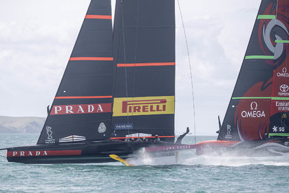 08 12 2020 - Auckland (NZL) - 36th America's Cup - Practice Sessions - Day 1