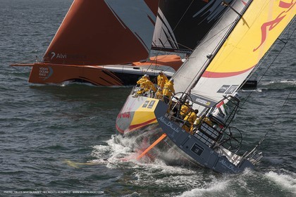 Volvo Ocean Race 2014-2015 - Abu Dhabi Ocean Racing - Team Alvimedica - Lisbon (POR) - 25 04 2014