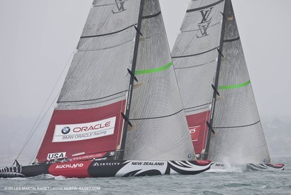 09 02 2009 - Auckland (NZL) -  Louis Vuitton Pacific Series -  Racing Day 9 - Round Robin 2